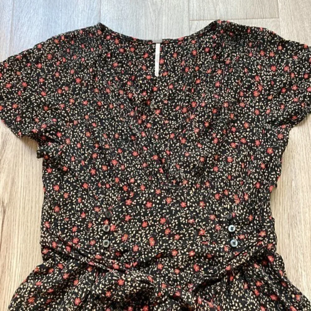 Free People Fortuna Floral Mini Dress Size XS
